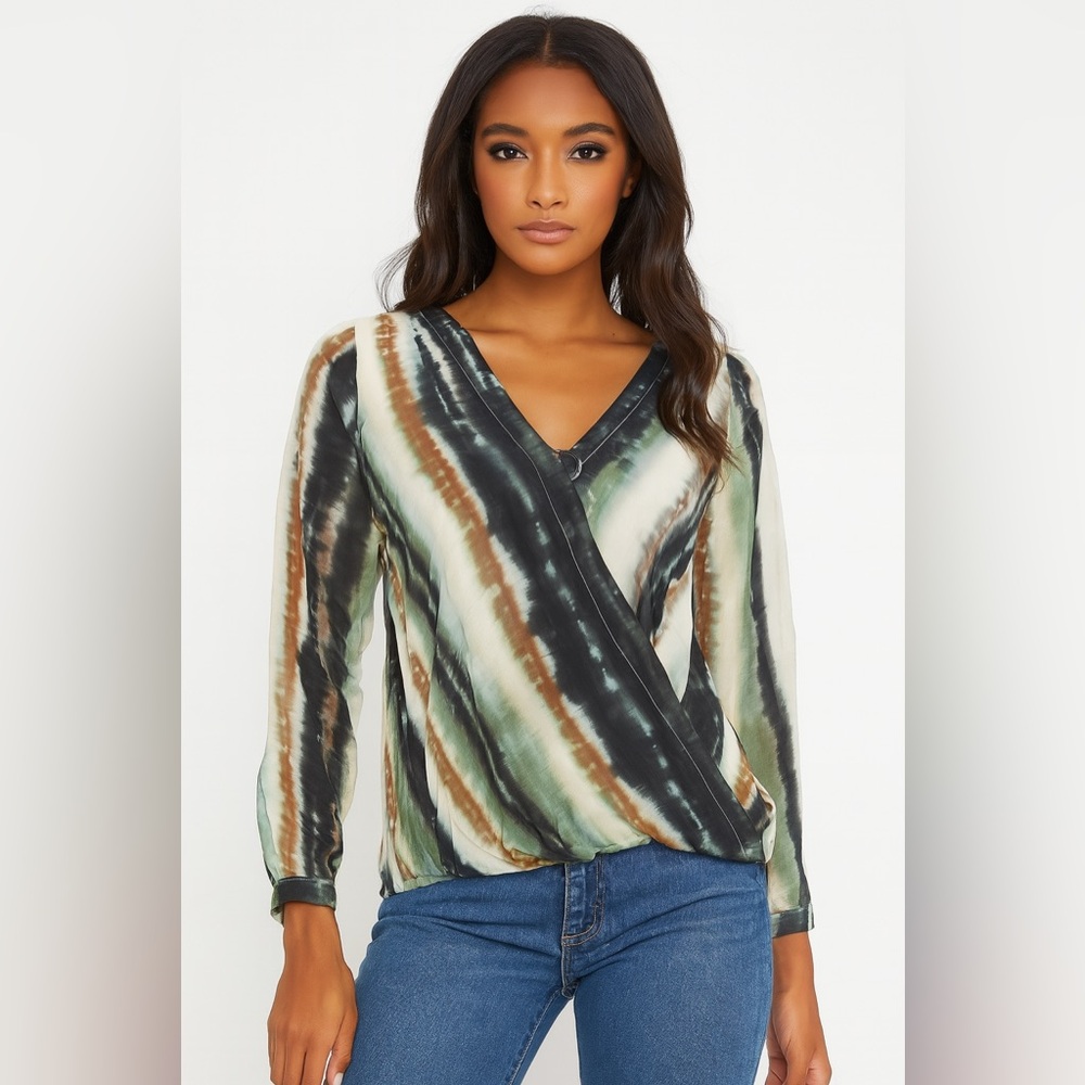 Nicole Miller Silk Blend Blouse